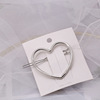 Sophisticated hair accessory, metal pin, hairgrip, European style, simple and elegant design