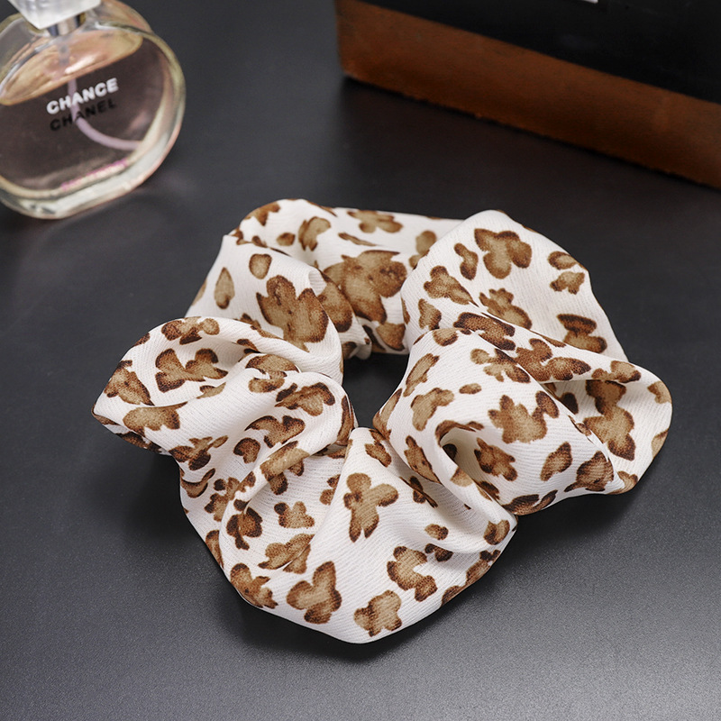 New Simple Printing Cute Cheap Scrunchies Wholesale display picture 3