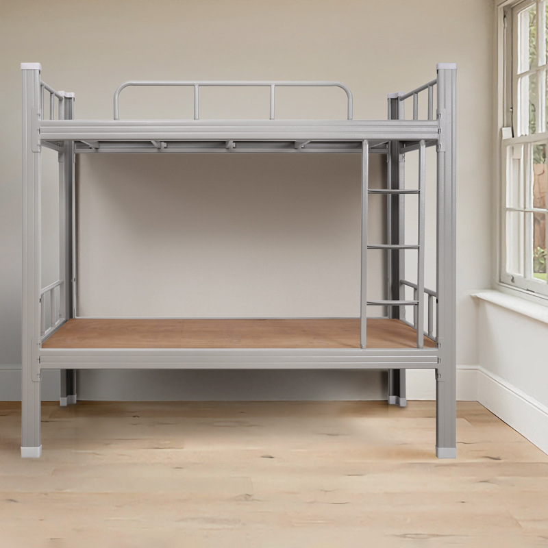 Duchamp~Steel double-deck bed dormitory staff height Bed Flats Iron shelf Double bed customized