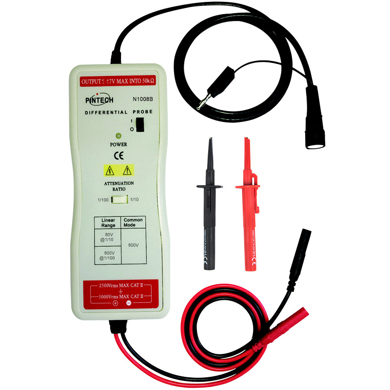 台湾品致N1008B示波器差分探头100MHz示波器差分探棒