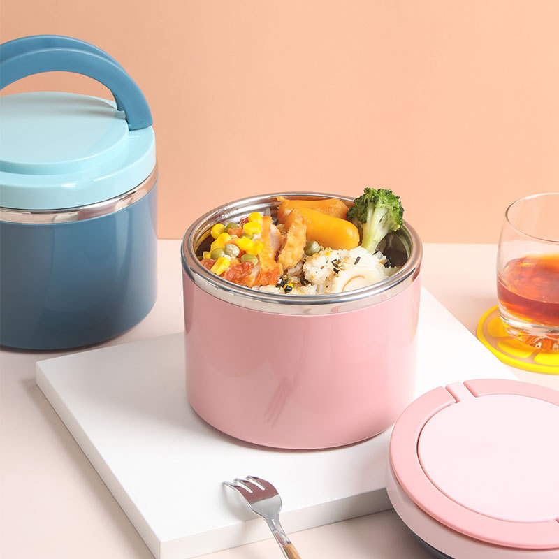 早餐杯粥杯汤杯带饭不锈钢饭盒餐盒带粥带汤上班族学生带盖便携