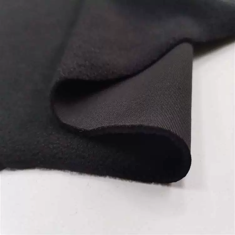 Elastic black keep warm gloves, 290 gram
