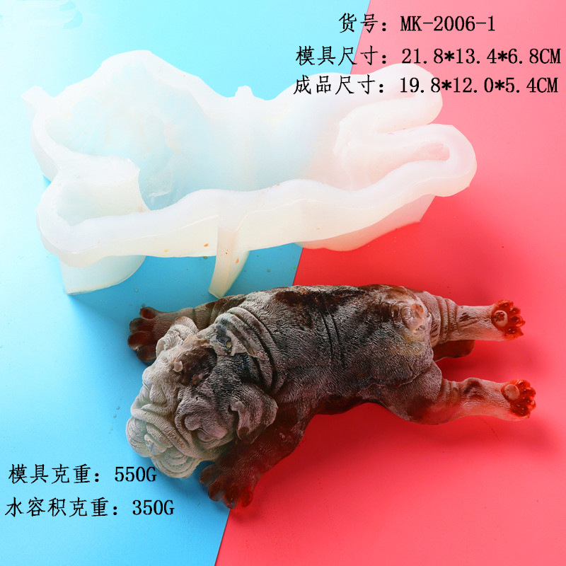 Oso cubo de hielo molde red Oso de hielo café molde de silicona shapedog hipopótamo leche té bebida molde de chocolate