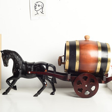 工厂可定制红酒松木酒桶橡木桶 5升松木木质酒桶 多规格酿酒酒桶