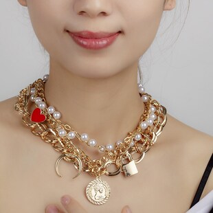 25g Weight Necklace Classification Wedding, Travel Occasion Women'S Gender Gold, Silver Color Simple New  Knot Necklace 2