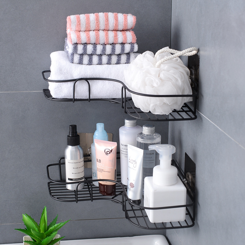 Bathroom appliances iron storage rack ki...