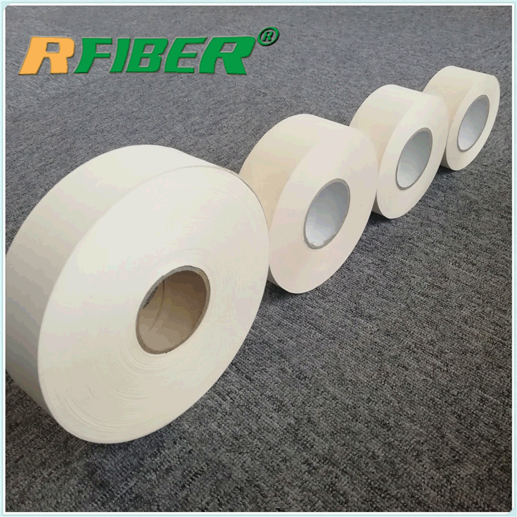 上海瑞玻厂家直供白牛皮纸带机械打孔纸带 有效抗皱防裂装修纸带