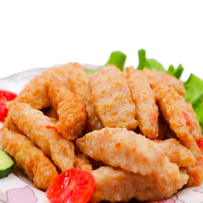 安井北海翅鱼条2.5kg速冻食品冷冻丸子麻辣烫豆捞油炸火锅食材