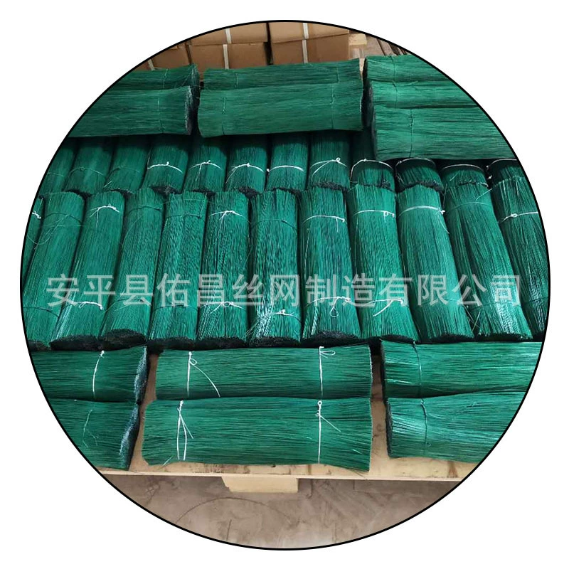 Plastic iron wire PVC gardening bag plastic galvanized silk gardening shape bundle silk coating plastic wire