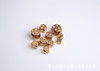 Pure copper metal solid dice Barbon grinding bar supplies KTV Mahjong chess and color dice color granules