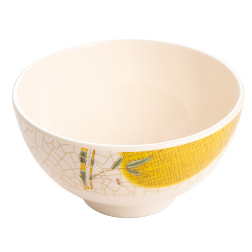 A5密胺小碗汤碗饭碗塑料碗商用火锅调料碗糖水碗富贵竹仿瓷碗餐具