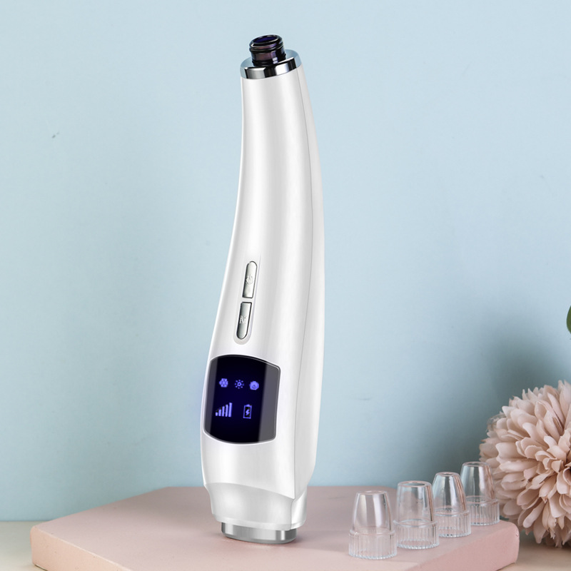 新款洁面冰热敷去除粉刺去吸鼻头 美容院仪器小气泡吸黑头仪 批发