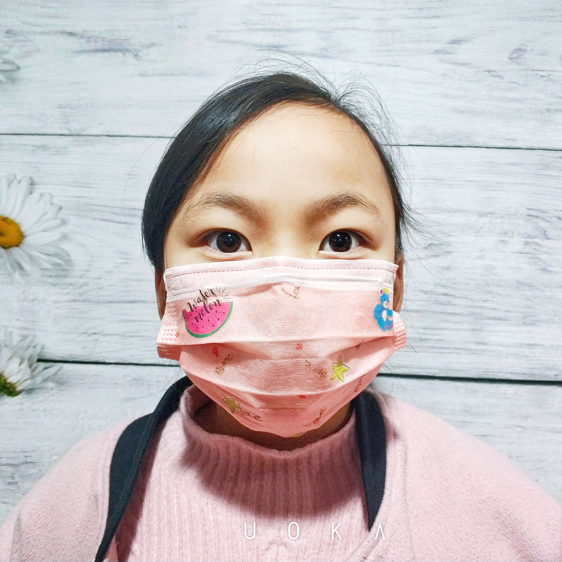 口罩转印贴纸 现货定制生产适合各种口罩面料 装饰个性美观好心情