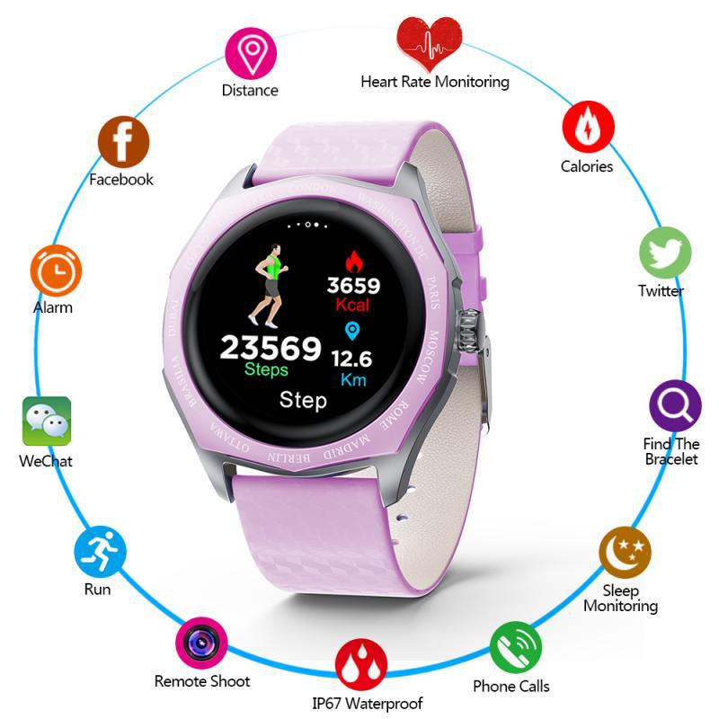 V18SmartWatches Farbbildschirm Wasserdicht Touchscreen Fitness_voghion.com