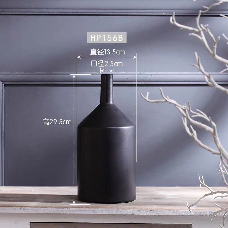 HP156 botella alta (negro)