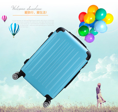 pull rod suitcase Manufactor Direct selling abs Small suitcase 20 Inch board chassis student 24 travel Leather trunk password