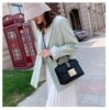 Shoulder bag, trend lock, one-shoulder bag, crocodile print, 2020, wholesale