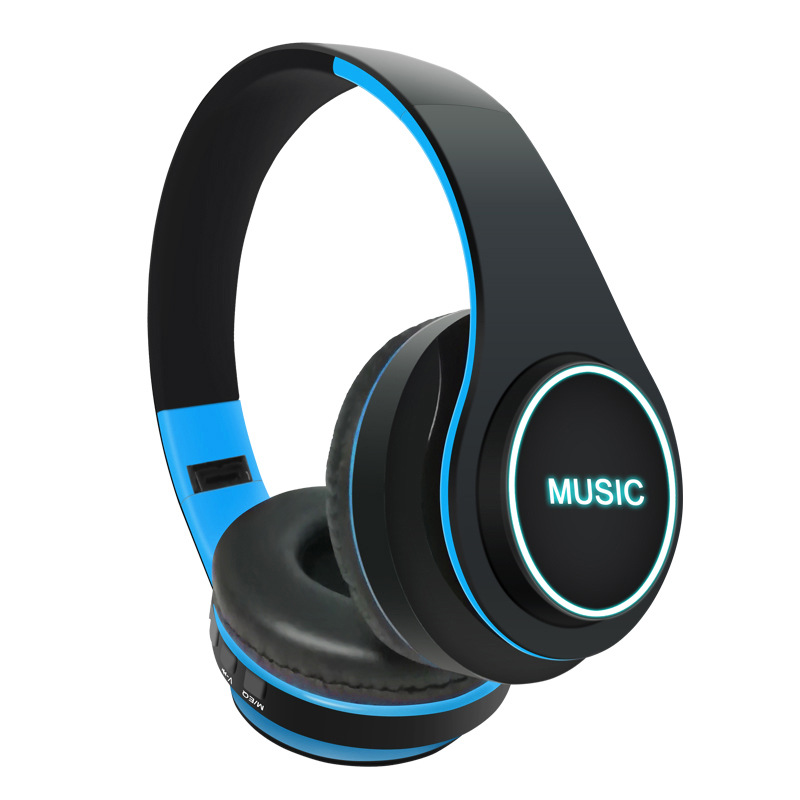 厂家直发B3头戴式蓝牙耳机bluetooth earphones LED发光耳机