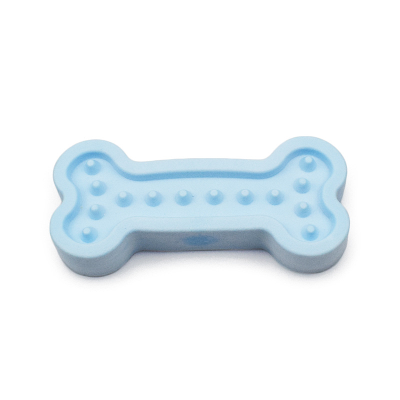 Juguete para mascotas TPR espuma de hueso de púas dientes resistentes a mordeduras de limpieza leche sabor dientes de molienda palo perro juguete suministro directo de fábrica