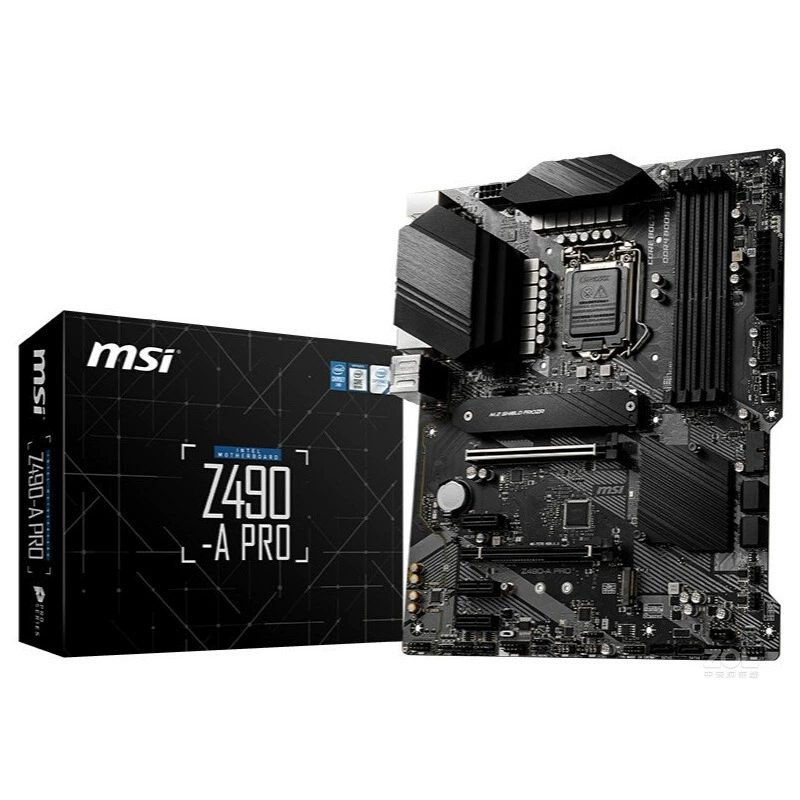 Материнская плата Micro-Star Z490 Gaming Plus для киберспорта, поддержка процессоров 10-го поколения, сокет LGA1200