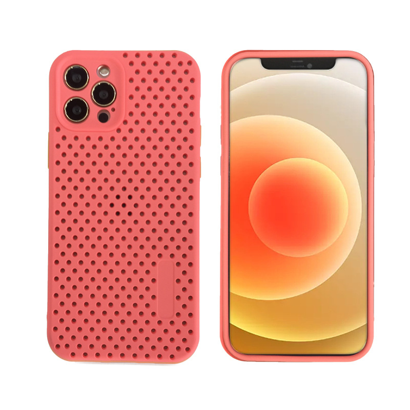 适用于iPhone12全包摄像头手机壳 精孔透气散热手机保护套批发