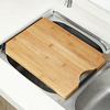 Cabinel household bamboo cutting board kitchen chopping board chopping board cutting board with grinding blade stones to grind the blade to occupy the board