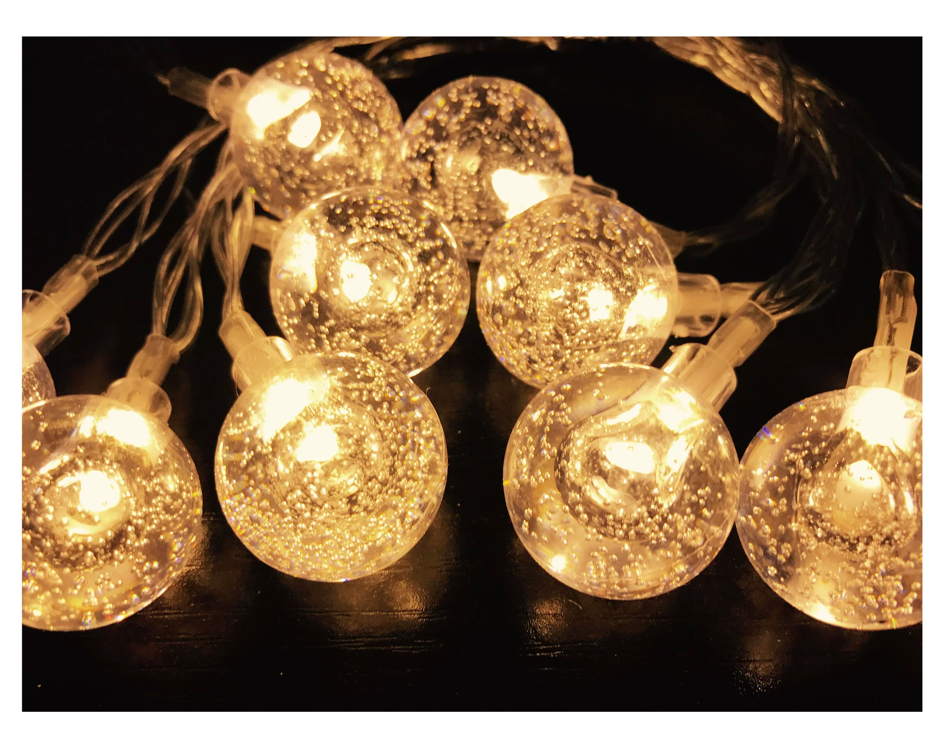 LED цветная световая гирлянда фонарь пузырь Board Ball Ball Lights Рождество, День свадьбы на улице
