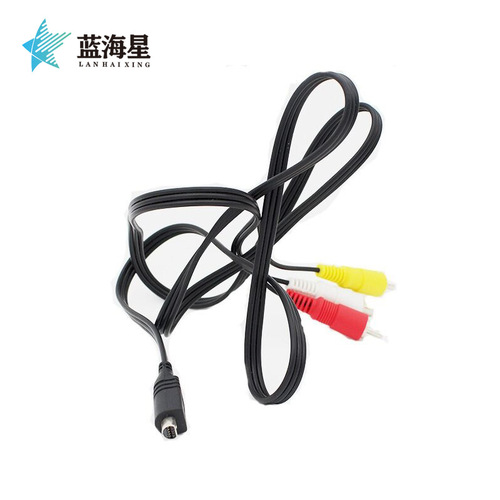 Applicable to Sony Camera AV Audio-Video Cable VMC-15FS 30FS 10P Semi-Circular Connector Data Cable