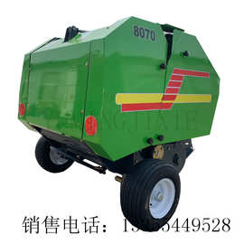 牧草打捆机厂家收获机图片四轮拖拉机带的秸秆打包机全自动