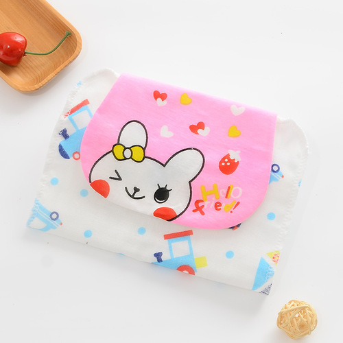 Baby and children's items, pure cotton sweat-absorbent wipes, sweat-proof wipes, gauze pads, baby back towels for infants