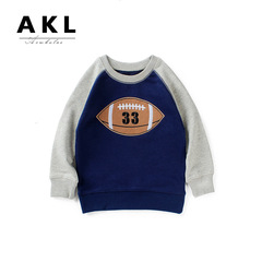 2024 Korean version of new long-sleeved sweatshirts for children and middle-aged children in spring and autumn Children's tops terry cartoon sweatshirts long-sleeved on behalf of