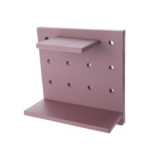 No-punch household hole board wall small storage rack kitchen bathroom shelf wall storage organizer