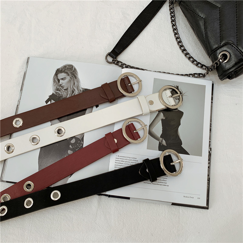 Wholesale Fashion Full Hole Belt display picture 1