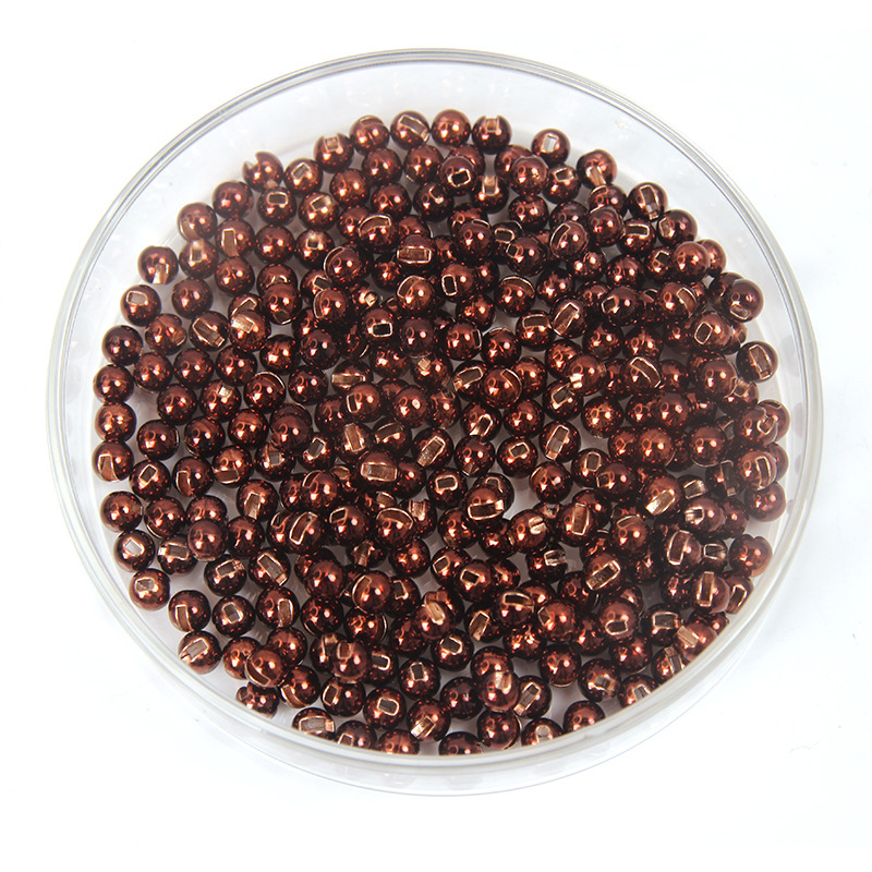 钨合金鱼坠F3.8 金属棕beads  飞蝇钓鱼坠 规格型号颜色齐全 现货