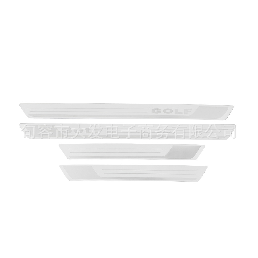 Suitable for Golf 7 External ultra-thin door sill modification decoration car door sill accessories welcome pedal
