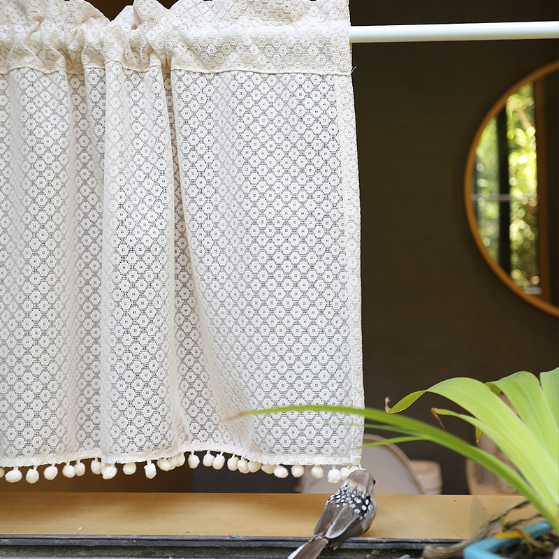 American-style Rural Foreign Trade Curtain Cross-border E-Commerce Short Curtain Half Curtain Coffee Curtain Half Curtain Curtain Generation of Spot American-style Rural Foreign Trade Curtain Cross-border E-Commerce Short Curtain Half Curtain Coffee Curtain Half Curtain Curtain Generation of Spot