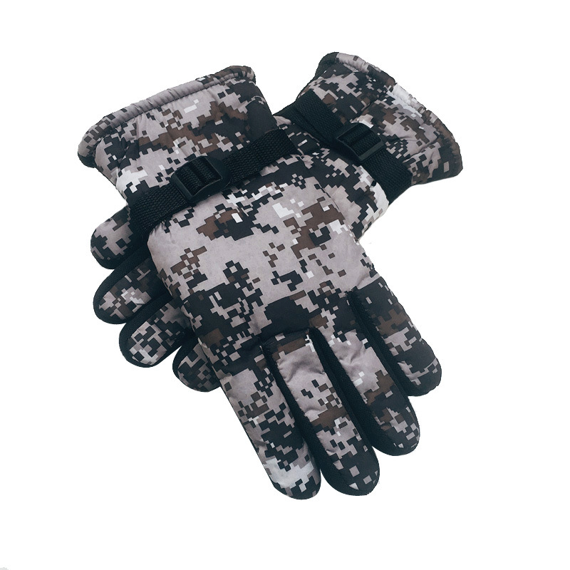 冬季户外骑行保暖防风手套 加绒男士摩托车手套 电动车手套批发|ms