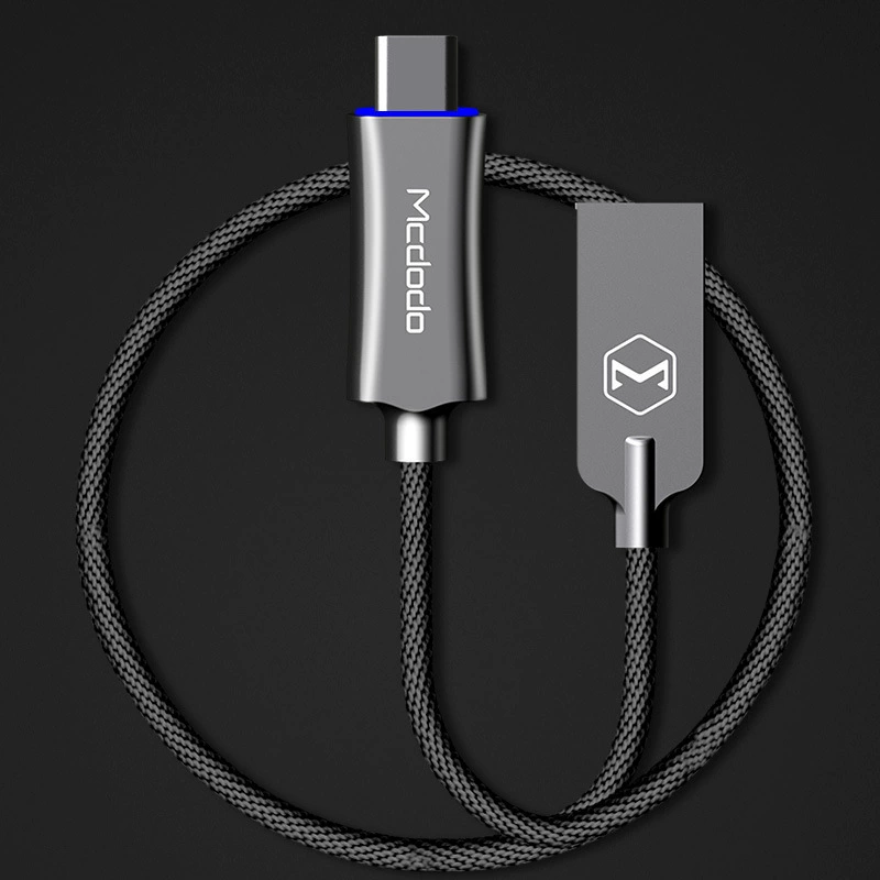 麦多多 Type-C дата-кабель с интеллектуальным отключением питания QC3.0, быстрая зарядка, высокоскоростной адаптер, кабель для зарядного устройства мобильного телефона