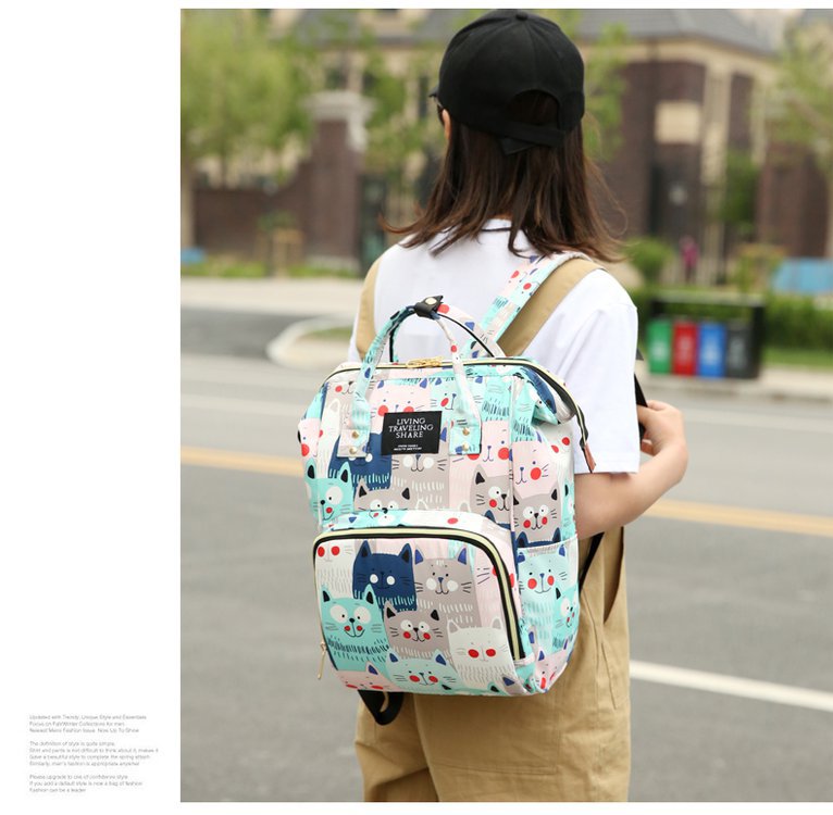 妈咪包,潮妈包,大容量双肩包,妈妈背包,尿布背包,妈咪包定制