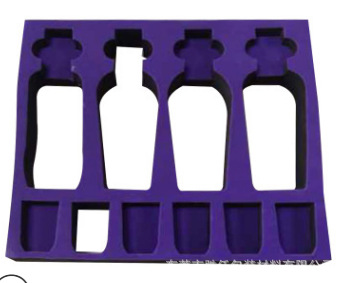 厂家定制EVA植绒内衬 EVA成型 EVA雕刻 植绒EVA定制