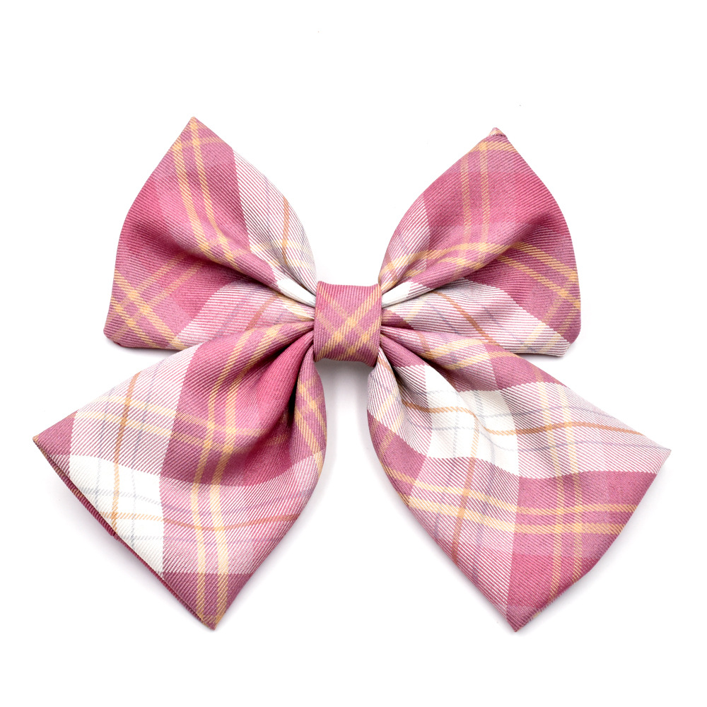 Girl Lattice Oversized Bow Hairpin Top Clip Handmade Hair Accessories Wholesale display picture 10