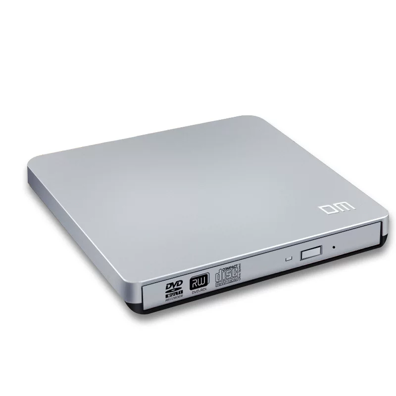 DM Внешний портативный DVD рекордер USB мобильный световой диск настольный ноутбук Type-C универсальный DR001