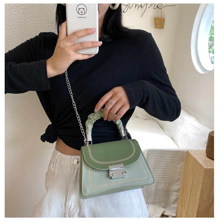 New Simple Trendy Fashion Messenger Bag display picture 25