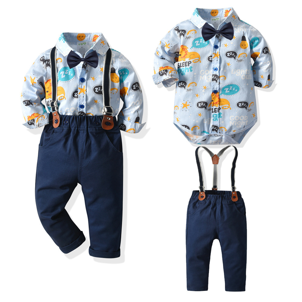 New baby cartoon jumpsuit 0-2 years old...