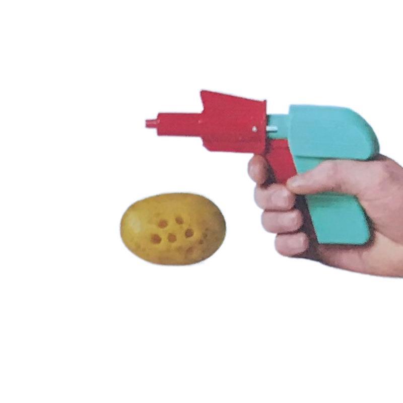Arma del comercio exterior de la patata nueva pistola de la patata exótica partido pistola de descompresión con apilados taza de juguete personalización