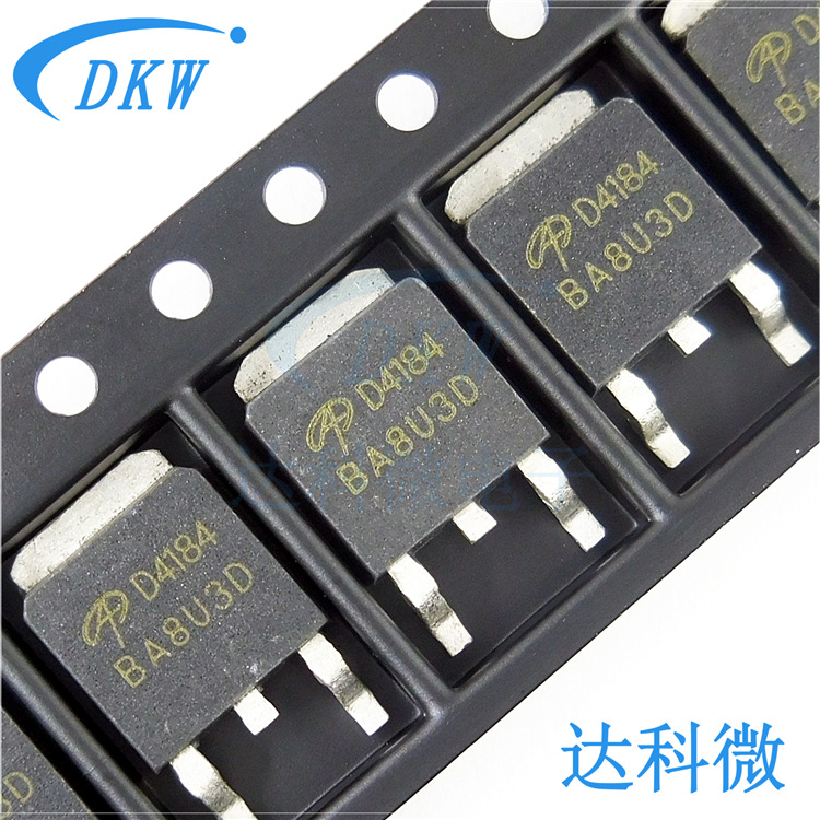 AOD4184 D4184 TO-252贴片 40V N沟道MOS场效应管 AOS美国万代