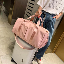 批发网红短途行李包女大容量手提旅行包travel bag干湿分离健身包