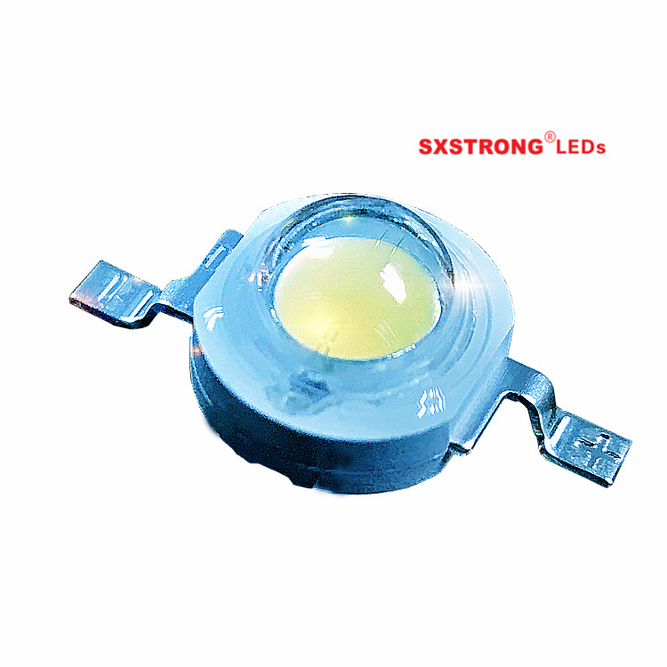 1w白光 仿流明灯珠 大功率led 美国普瑞35mil芯片 高亮140lm贴片|ms