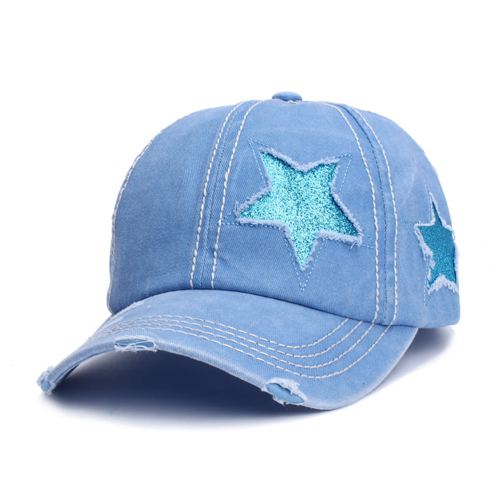 154g Weight Baseball Cap Hats Type Outdoor, Street Occasion Cotton Material Pentagram Pattern All Seasons Season Women's Gender Streetwear Style Curved Eaves Rim Women's Streetwear Pentagram Curved Eaves Baseball Cap 9