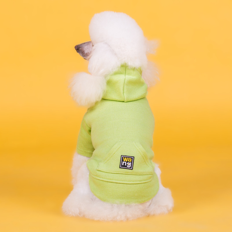 Cross-border generation hair autumn and winter New Dog health clothes cotton stretch plus velvet pet clothing manufacturers direct wholesale